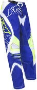 мотоштаны Moto Cross Enduro Racing FORCE X24 FM Blue Yellow Fluo