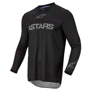 Alpinestars Fluid Graphite 2021 Jersey Black Grey Черный