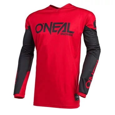 O Neal Element Threat Jersey Red Black Красный