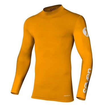 Seven Zero Compression Jersey 23 Orange Оранжевый