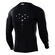 Seven Zero Compression Laser Cut Jersey Black Черный