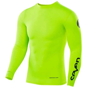 Seven Zero Compression Jersey Yellow Желтый