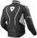Rev'it VERTEX H2O Fabric Motorcycle Jacket Black White