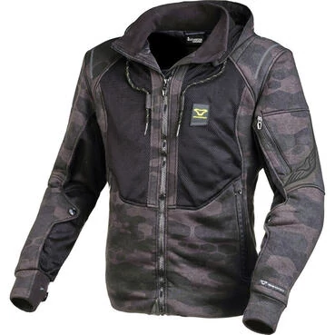 Macna Breeze мотокуртка Black Grey Camo Черный