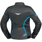Trigonis-Air Women's Sport Fabric Motorcycle Jacket Gray Turquoise