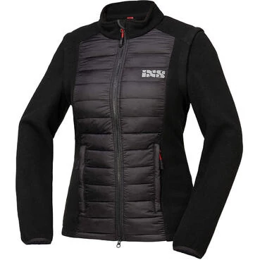 Quilted мотокуртка Woman Ixs Zip-Off Black