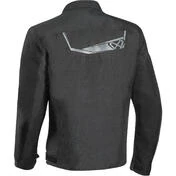 Motorcycle Jacket In Ixon Black CHALLENGE Fabric