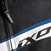 Motorcycle Jacket In Ixon Black CHALLENGE Fabric