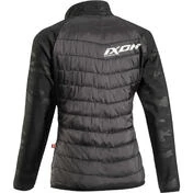 Women's Down Jacket Warm Technical Urban Style Ixon GOTHAM LADY Black Camo