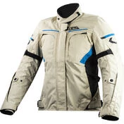 LS2 Endurance Lady Sand Black Blue motorcycle jacket