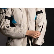 LS2 Endurance Lady Sand Black Blue motorcycle jacket