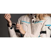 LS2 Endurance Lady Sand Black Blue motorcycle jacket