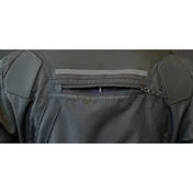 Motorcycle Jacket in Berik 2.0 Technical Fabric NJ-203331 Touring Black Label
