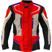 Motorcycle Fabric Jacket Berik 2.0 Touring NJ203331 BK Red Blue gray