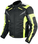 Motorcycle Jacket Fabric A-Pro Touring Sport Ace Yellow Fluo