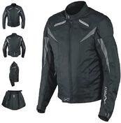 Moto jacket Fabric A-Touring Pro Hart Lady Black