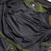 Tucano Urbano Perforated Motorcycle Jacket URBAN NETWORK Black Sage