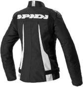 Spidi SPORT WARRIOR TEX Lady Black Motorcycle Jacket for Women