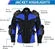 Мотоциклетная куртка German Wear Textile, подходящая для разных комбинаций Синий