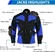 Мотоциклетная куртка German Wear Textile, подходящая для разных комбинаций Синий