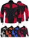 Мотоциклетная куртка German Wear Textile, подходящая для разных комбинаций Красный