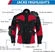 Мотоциклетная куртка German Wear Textile, подходящая для разных комбинаций Красный