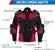Мотоциклетная куртка German Wear Textile, подходящая для разных комбинаций Красный