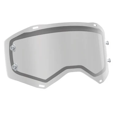 Scott Mx Lens Prospect/fury Dl Works Clear Белый
