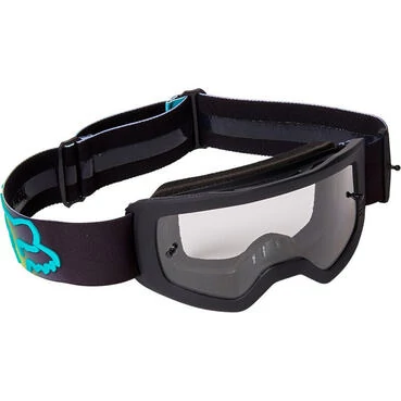 Fox Youth Main Dier Pc Goggle Yellow Fluo Черный