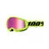 100% Strata 2 Neon Yellow Goggle Mirrored Pink Желтый
