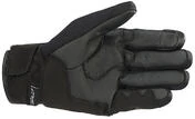 Alpinestars S MAX Drystar Motorcycle Gloves Black Leather and Fabric Anthracite Black