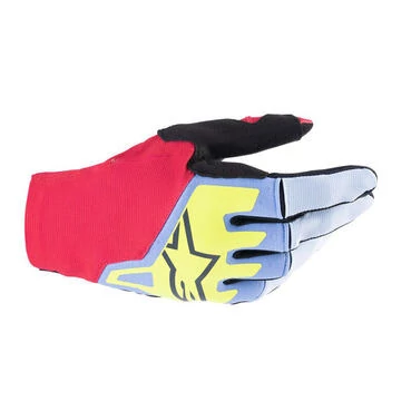 Alpinestars Techstar 2024 мотоперчатки Blue Red Синий