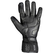 Ixs GLASGOW-ST 2.0 Black Leather and Fabric Motorcycle Gloves