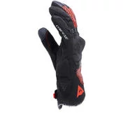 Dainese FULMINE D-DRY Motorcycle Gloves Black Black Red