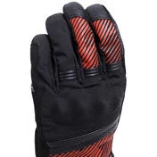 Dainese FULMINE D-DRY Motorcycle Gloves Black Black Red