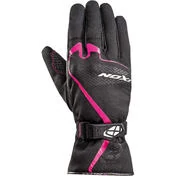 Ixon PRO INDY LADY Motorcycle мотоперчатки in Waterproof Fabric Black Fuchsia