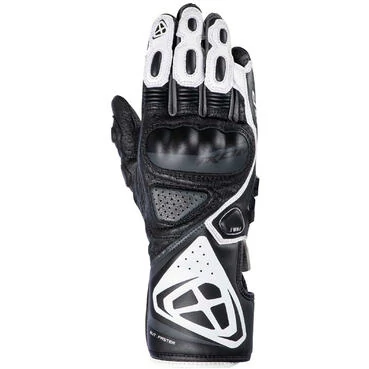 Ixon GP5 AIR Lady Black White Motorcycle Racing мотоперчатки