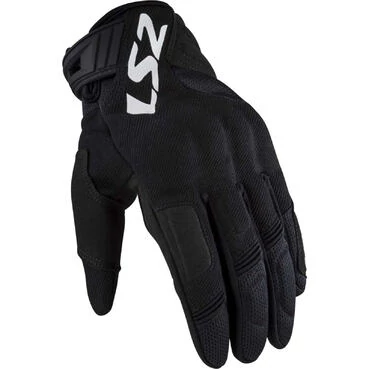 Motorcycle Fabric мотоперчатки LS2 SILVA MAN Black