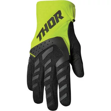 Thor Cross Enduro Motorcycle мотоперчатки SPECTRUM Acid Black