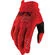 100% iTRACK Red Moto Cross Enduro MTB мотоперчатки
