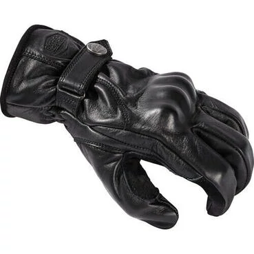 Worker Damen Leather glove 1.0 short Black