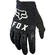Fox Dirtpaw Youth мотоперчатки Black White Черный
