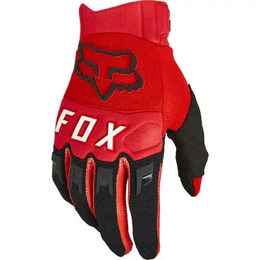 Fox Dirtpaw 2021 мотоперчатки Red Красный