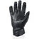 Harisson WARREN Black Summer Leather Motorcycle Gloves