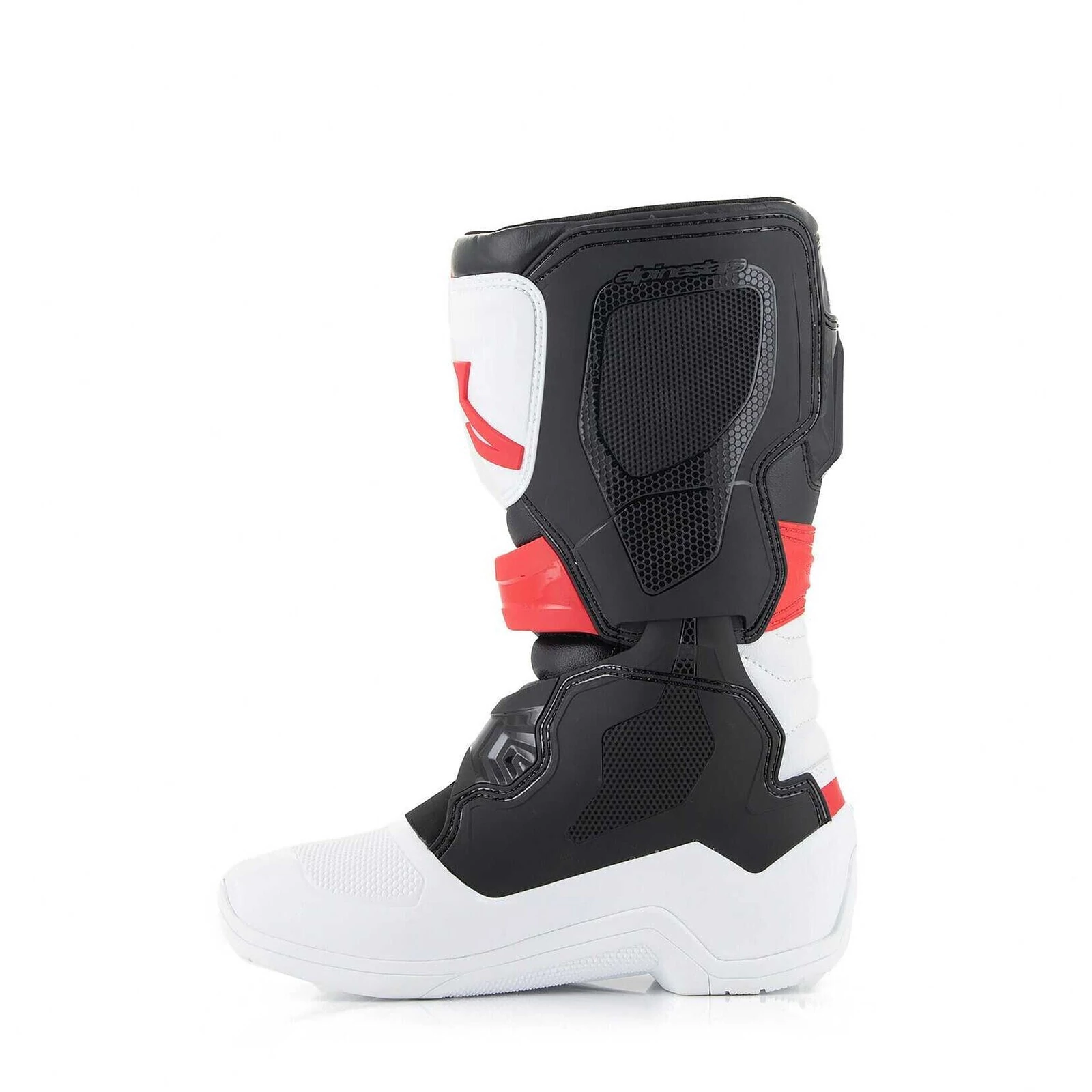 Alpinestars TECH 3S YOUTH Child Cross Enduro Motorcycle Boots White Black White Red
