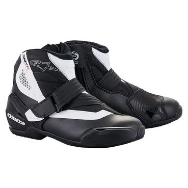 Alpinestars Smx-1 R V2 мотоботинки Black White Белый
