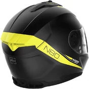 Integral Motorcycle Helmet Nolan N80.8 STAPLE N-Com 055 Matt Black Yellow