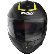 Integral Motorcycle Helmet Nolan N80.8 STAPLE N-Com 055 Matt Black Yellow