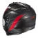Hjc C70 Silon Helmet Black Red Красный