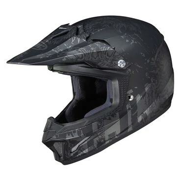 Hjc Cl-xy 2 Creeper Kid Мотошлем Black Черный